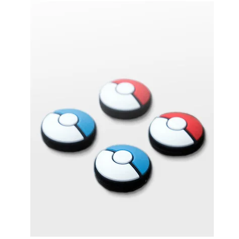 NS Switch аксессуары консоль сумка для хранения Joycon жесткий чехол для nintendo Switch Pokemons Let's Go Poke ball аналоговые ручки - Цвет: Grips only-4pcs