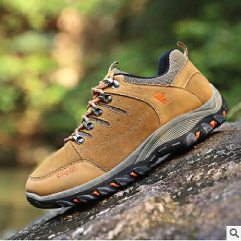

Men Hiking Shoes Brand Sports Sneakers Men Athletic Shoes Waterproof Breathable Climbing Camping Outdoor Walking shoes