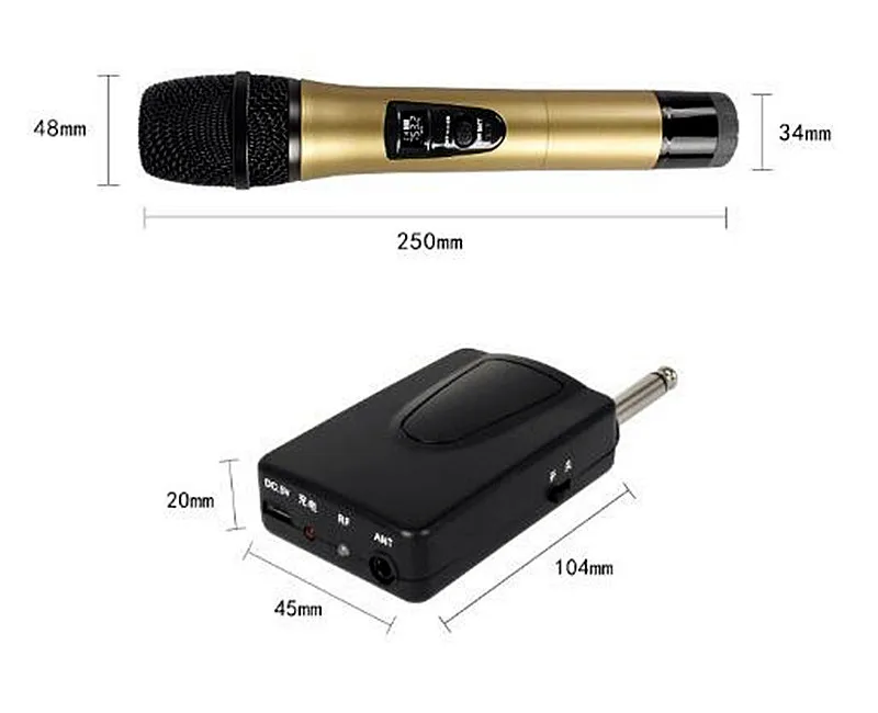 2 караоке беспроводной микрофон 1 приемник микрофон Микрофон KTV караоке плеер эхо система цифровой звук аудио микшер пение машина E8