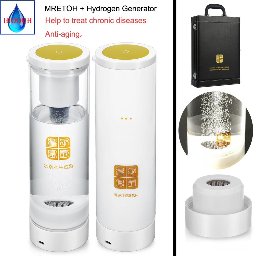 MRETOH молекулярный резонанс 7,8 HZ и водород богатый генератор H2 воды встроенный кислотная полость воды выделяет хлор озона