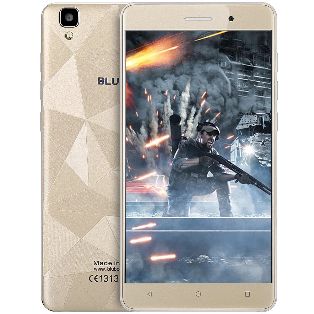 BLUBOO Maya Android 6 0 Smartphone 5 5 Inch HD 3G MTK6580 Quad Core Mobile Phone