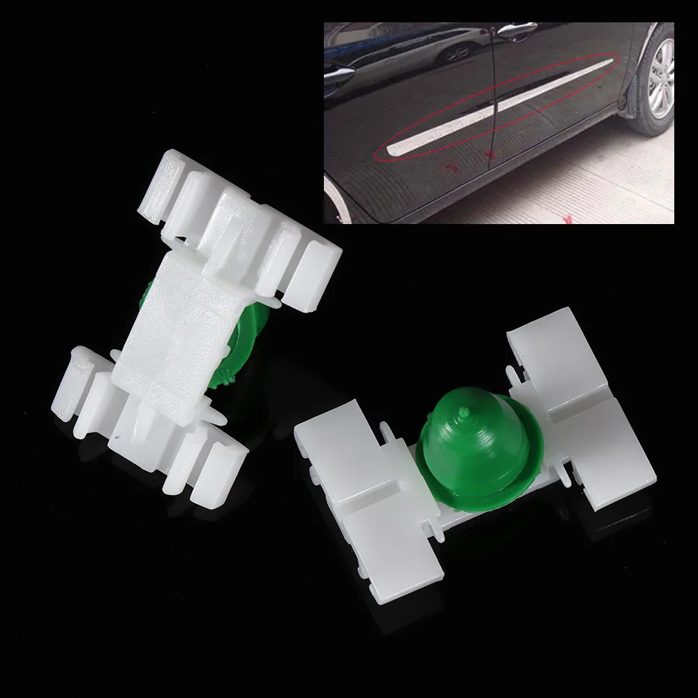 Buy 20Pcs Exterior Door Fender Moulding Trim Clip For
