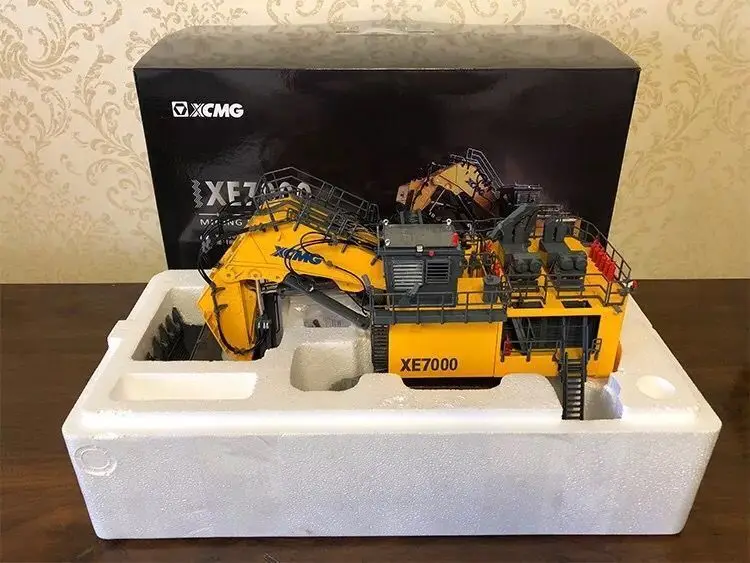 Редкий! XCMG XE7000 супер большой гидравлический горный экскаватор 1/50 литые