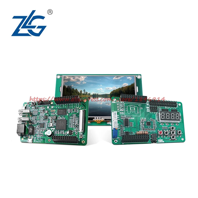 

Free shipping AWork platform ARM9 development board I.MX283A touch screen