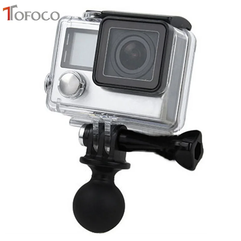 TOFOCO для Gopro Hero 5 2 3 3+ 4 Экшн-камера с шаровой головкой Базовый адаптер держатель для штатива крепление на 360 градусов вращение для Xiaomi Yi