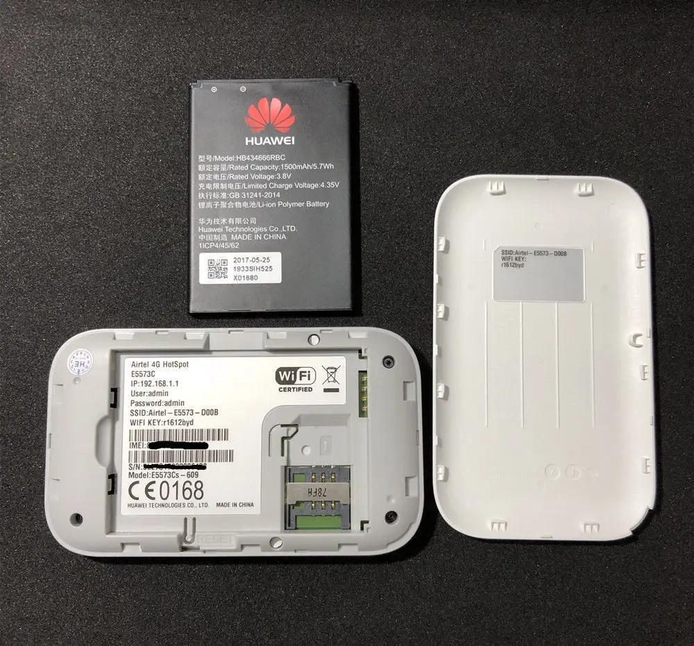 Разблокированный huawei E5573s-609 LTE FDD 150 Мбит/с 4G мобильный WiFi точка доступа Карманный роутер