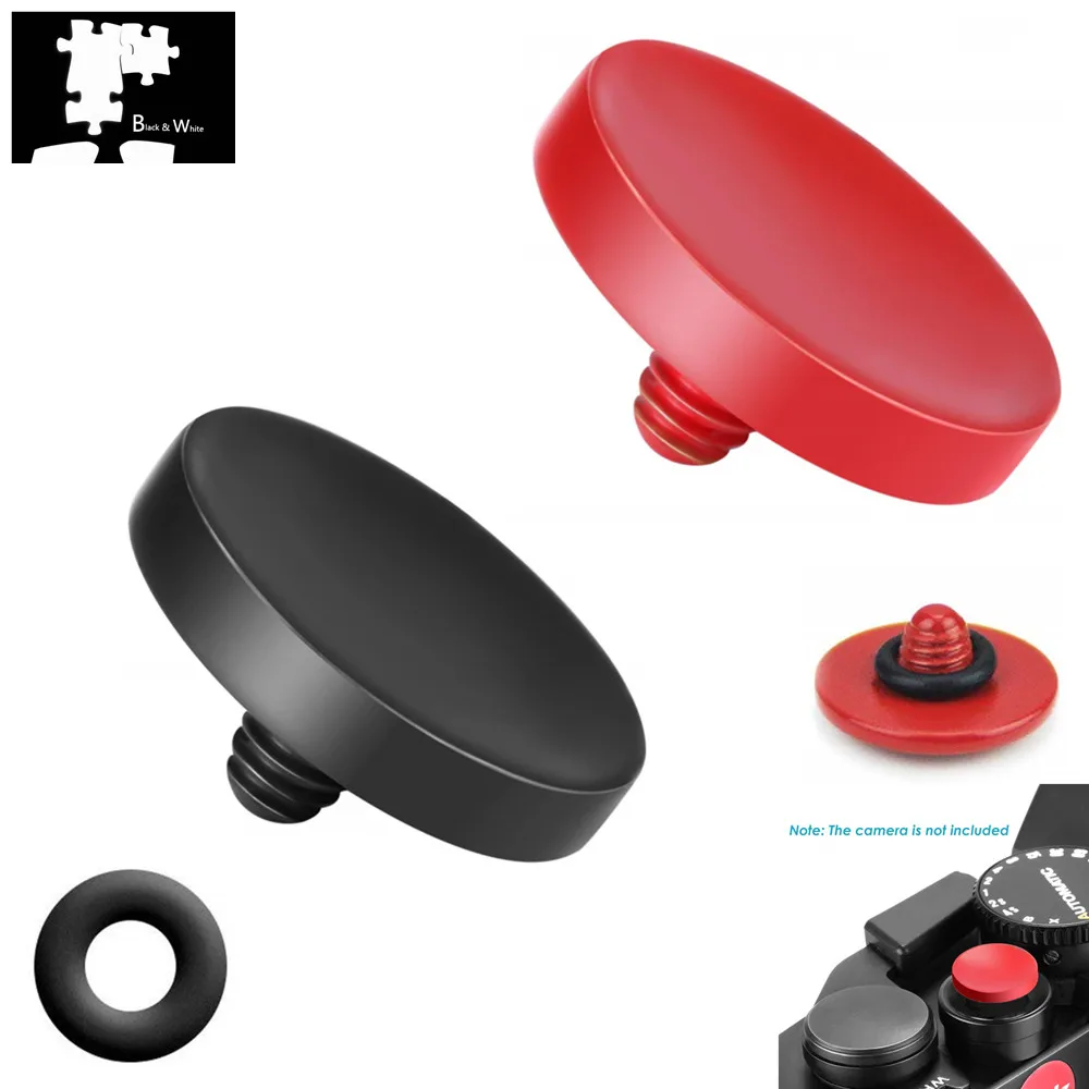

11mm Concave Shutter Release Button with Rubber Ring for Leica M-Monochrom M10 X1 M1 M2 M3 M4 M5 M6 M7 M8 M9 M-E M8-P M9-P M-A