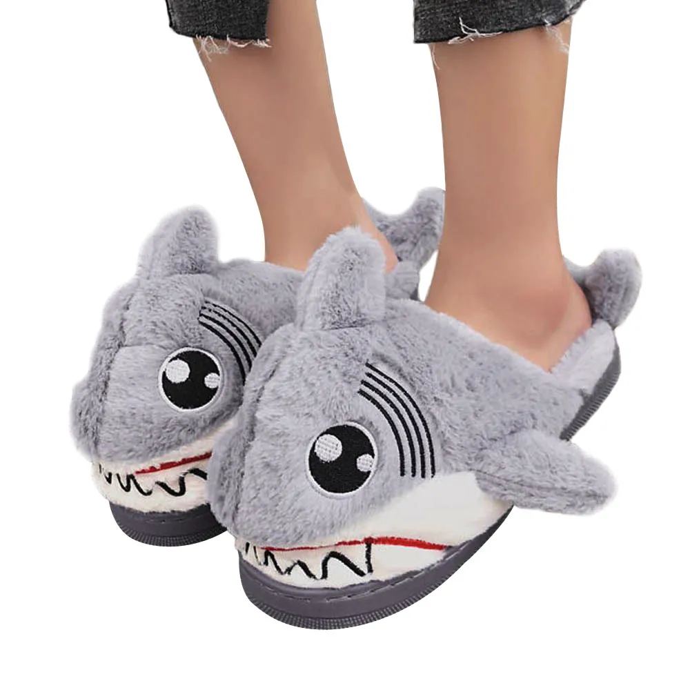 

Luxury women shoes Fish Type Animal Cartoon Women Men Couples Home Slipper Bedroom Winter Shoes high quality