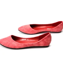 Женские весенние туфли на плоской подошве с принтом под змеиную кожу, классические модные туфли на плоской подошве с закрытым носком