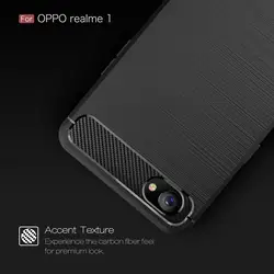 TPU чехол для OPPO Realme 1 чехол из углеродного волокна для OPPO Realme 1 чехлы для телефонов