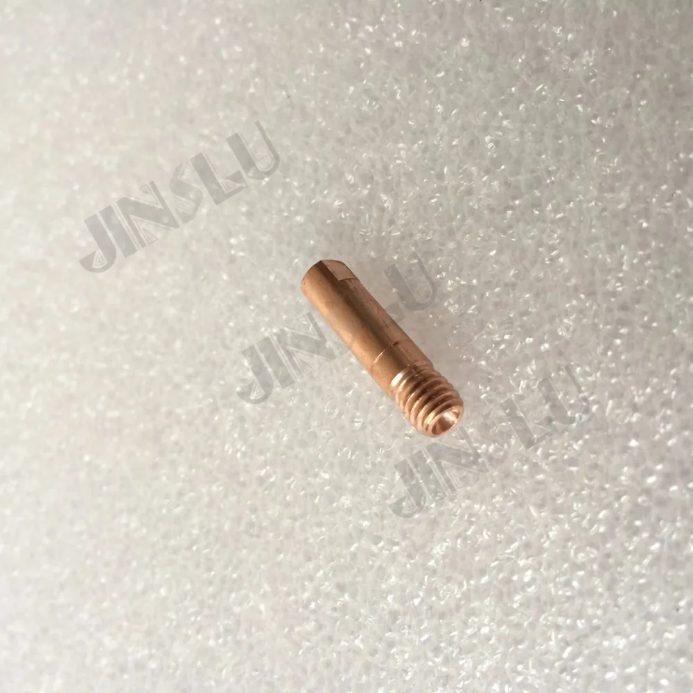 Free shipping 80PCS 15AK Mig Welding Consumables M6*25*0.8 E-Cu 140.0059 Contact Tip For  Torch