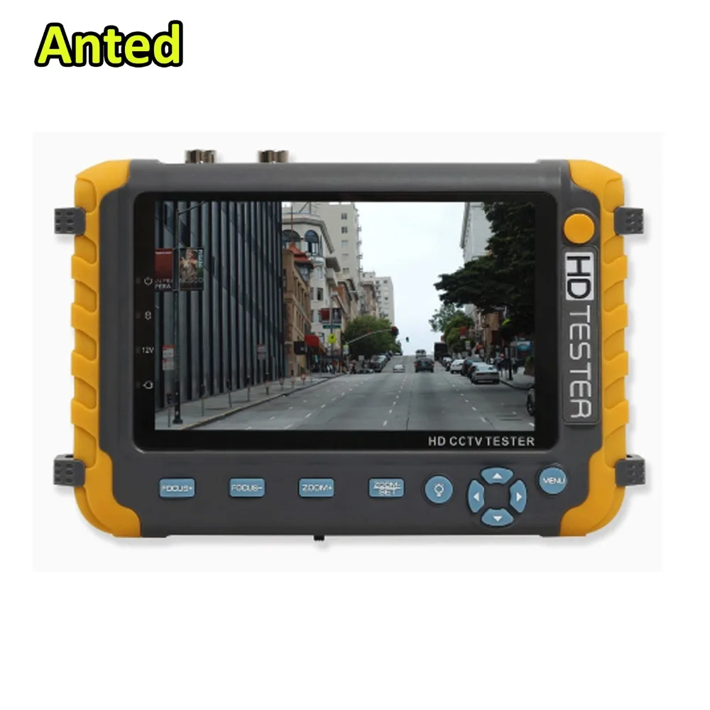5 inch HD Coaxial Security Camera Tester Monitor 1080P AHD TVI CVI CVBS