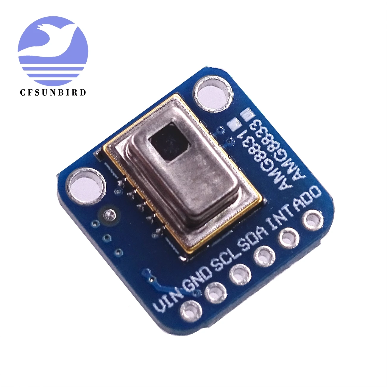 

AMG8833 3-5v 8*8 I2C IR Infrared Temperature Thermal Camera Imaging Sensors Grid-EYE Breakout Board For Arduino Raspberry Pi