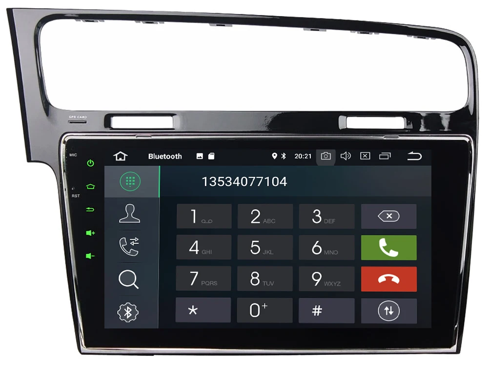 Cheap 10.1" IPS Octa Core 4G Android 8.1 4GB RAM 64GB ROM RDS Car DVD Player Radio GPS Glonass For Volkswagen VW Golf 7 MK7 2013-2017 1