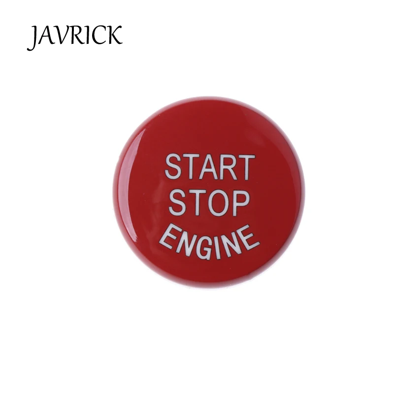 

Red Start Stop Engine Switch Button Cover For BMW 1 2 3 5 6 7 Series X1 X3 X5 X6