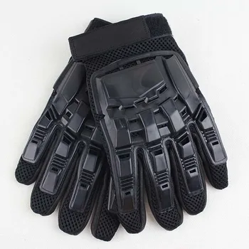 

Tactical Airsoft Motorcycle Outdoor Men Full Finger Gloves Hunting Shooting Gloves Hard Shell Knuckle L XL Size