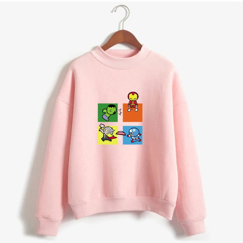 

Funny Avengers Endgame Hoodies Kawaii Cartoon Character Ironman Tony Stark Printed Harajuku Hoodies Kpop Sweatshirt 2050-121