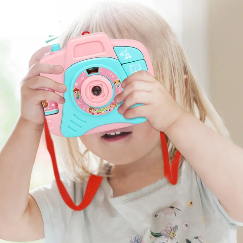 Забавная игрушка проекционная камера разнообразие животный узор Детские светодио дный познания СВЕТОДИОДНЫЙ Свет Проекция обучающая