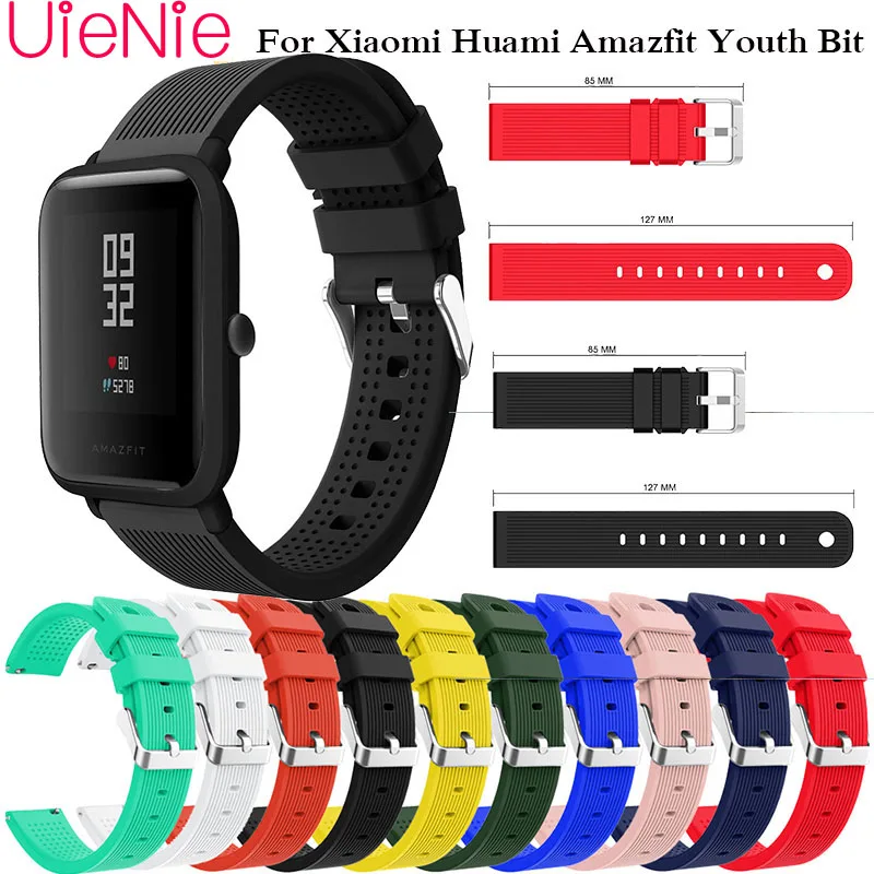 20 мм ремешок для Samsung Galaxy Watch Active smart watch на запястье Замена аксессуаров Huami Bip BIT PACE