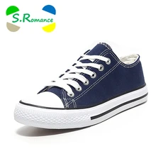 S. Romance/женские вулканизированные кроссовки; Новинка; модная женская текстильная обувь на шнуровке; повседневная женская обувь на плоской подошве; женская обувь; цвет черный, синий; SF132