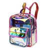 High Quality Hologram Women Backpacks PVC Laser School Backpacks For Teenagers Girls Travel Shoulder Bag Waterproof School bag 3