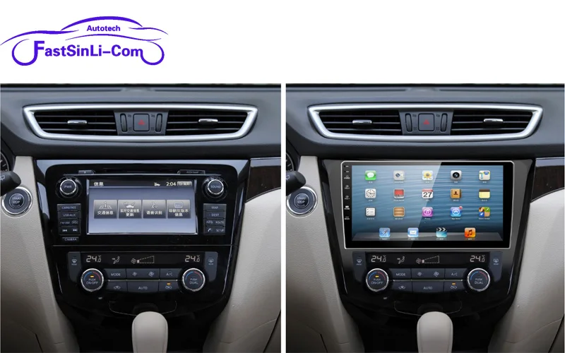 Best Android6.1 Car 10.1inch 2din Multimedia Player For nissan X-trail  2014-2017 Quad Core GPS Navigation 2