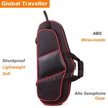1 Piece Steel wires-inside protect Shockproof Lightweight Soft Alto Sax Case Alto Sax Backpack Alto Saxophone Bag