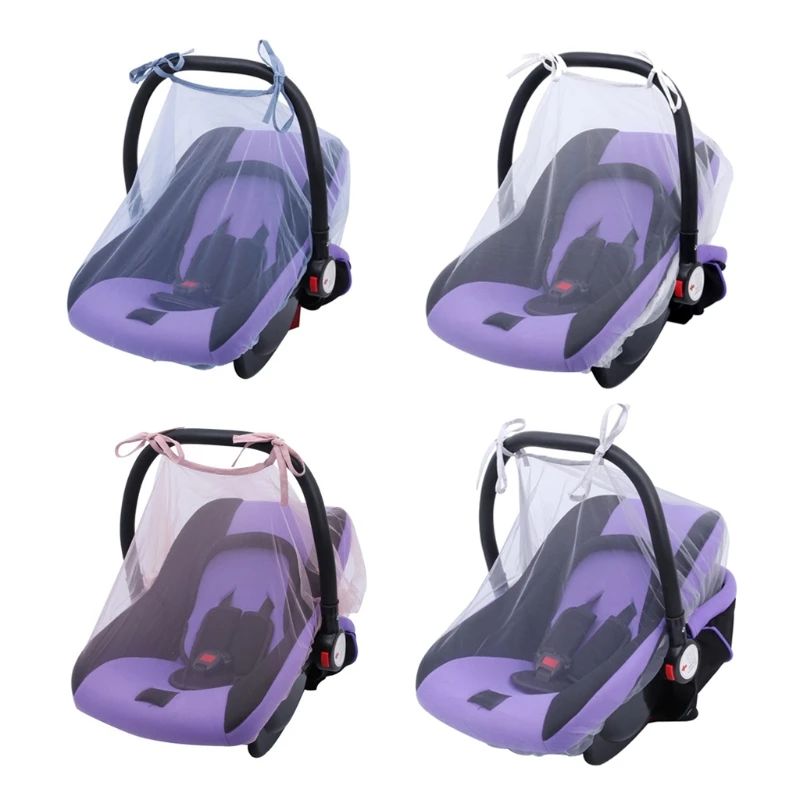 Детская москитная сетка для новорожденных, защитная сетка для коляски/переноски/Автокресла/колыбели, аксессуары для колясок