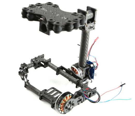 

FPV Brushless Camera Gimbal for Mini SLR Panasonic 5N/ GH2 / GH3 Frame Kit - Carbon Fiber V2.0