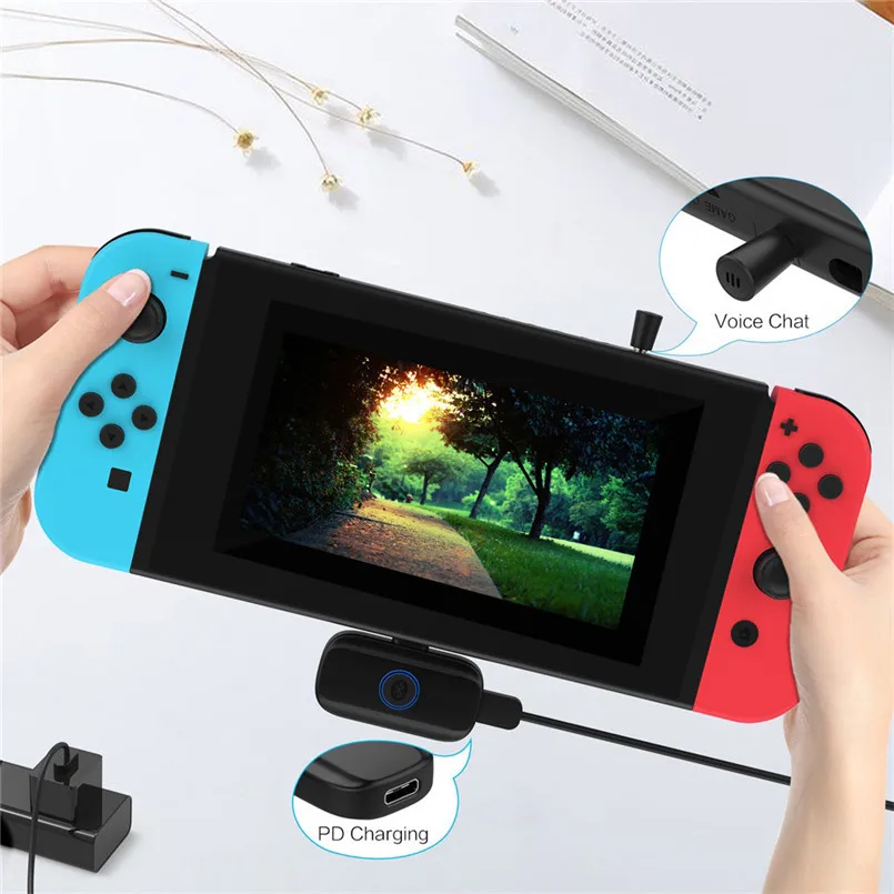Bluetooth Audio Type-c Transmitter Support For PS4 For SWITCH For PC Host Use RCM Loader ONE Injector 40MAY316