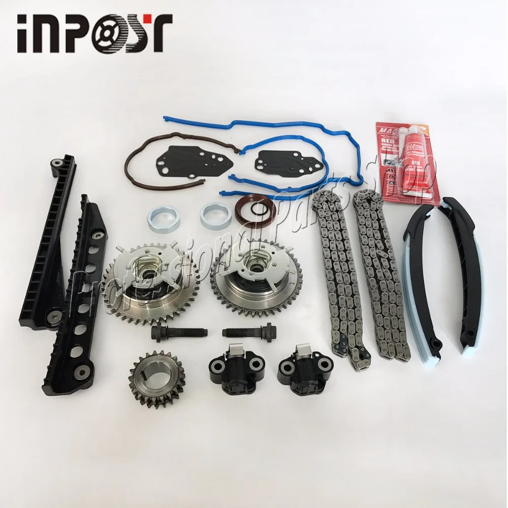 04 5.4L для Ford F150 F250 Lincoln 3V набор цепей синхронизации Cam Phaser крышка уплотнение