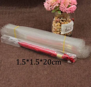 

1.5*1.5*20cm plastic gift packing boxes small clear transparent boxes for chocolates display pvc gift packaging box 30pcs/lot