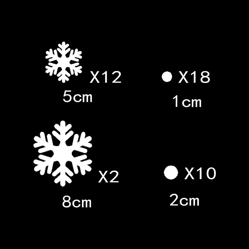 Домашняя витрина Рождественская Снежинка наклейка s Зимняя стеклянная оконная Настенная Наклейка s детская комната Рождественский Декор для дома Новогодняя наклейка