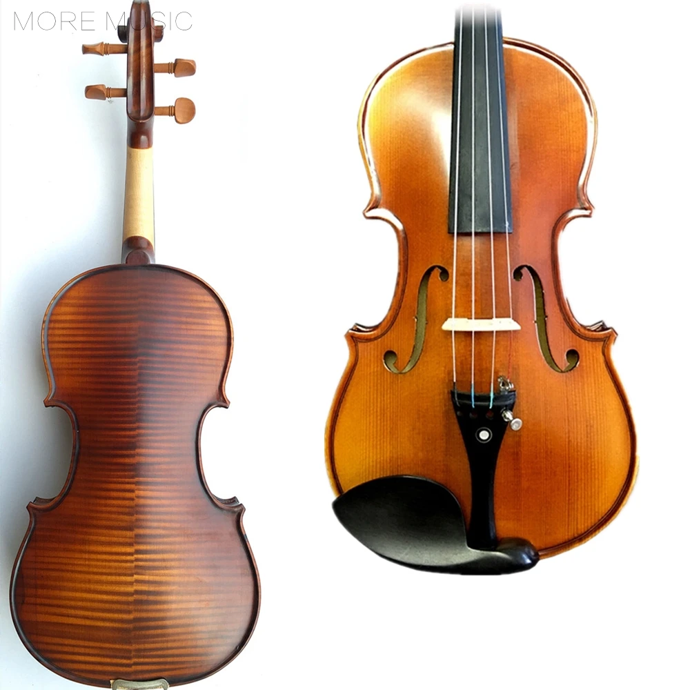 

4/4 3/4 1/2 1/4 1/8 Violin Handmade Professional 6 years Wood Violin Italian Craft Grading Violin Maple Spruce