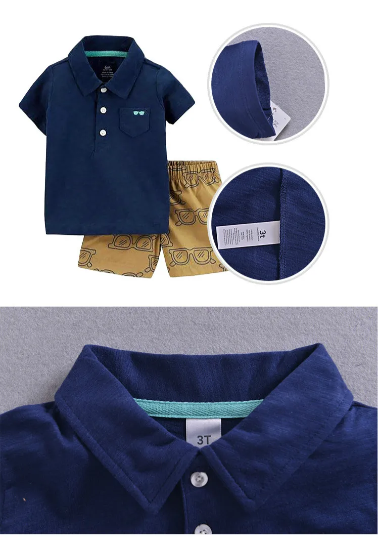 Roupas de Verão Tshirt + Calças da Criança Conjunto de Roupas da Criança Crianças Meninos t Roupas Coreanas Conjunto 2pcs 2 T-5 7 Cheap Conjuntos de roupas
