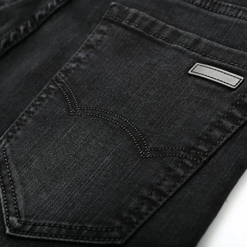 Black Jeans Men Men'S Vaqueros Hombre Jean Spijkerbroek Mannen Street Pants Pantalon Homme Luxe Slim Fit Mens Biker Designer