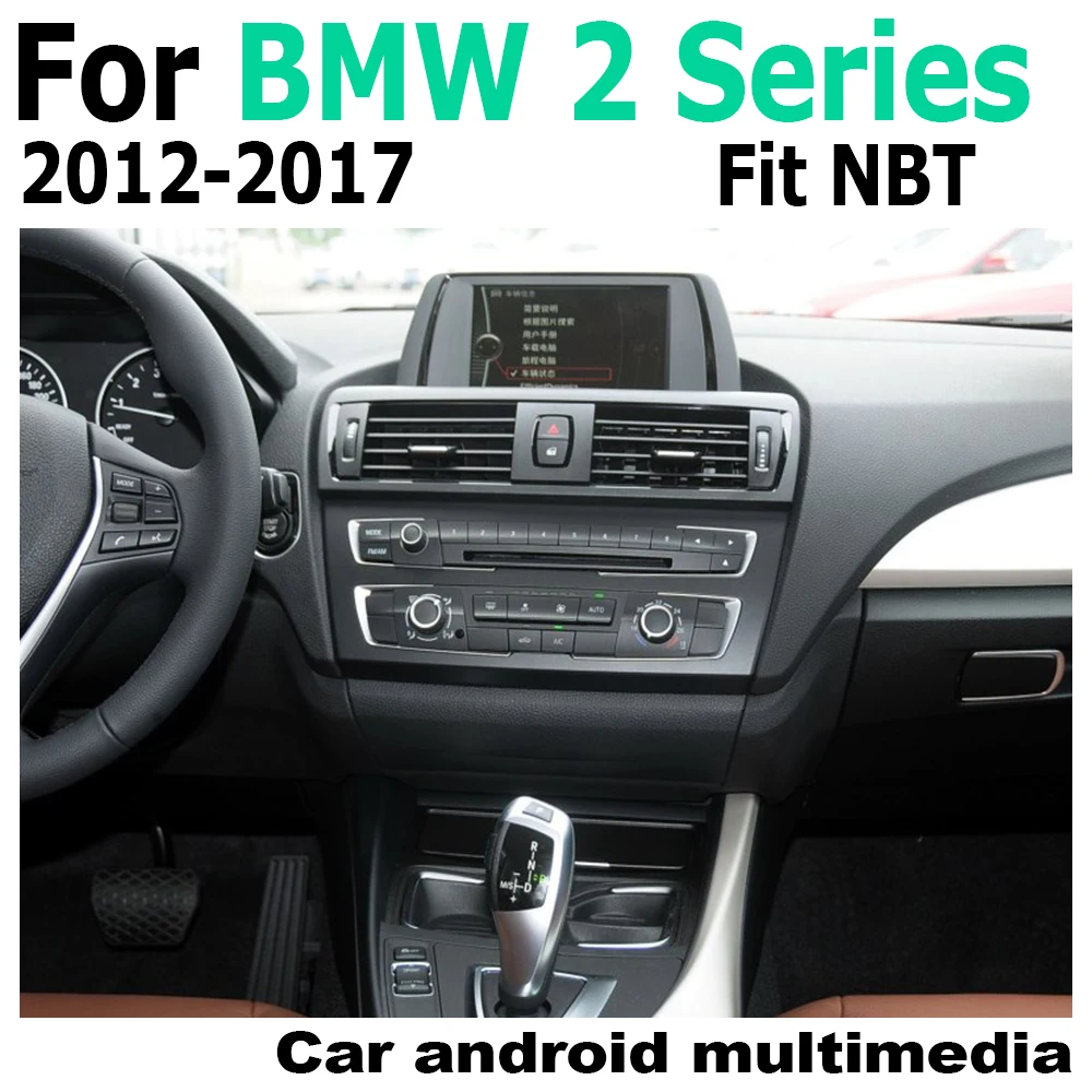 

Car Android Touch HD Screen Multimedia Player Stereo Display navigation GPS For BMW 2 Series F22 F23 2012-2017 NBT Audio Radio