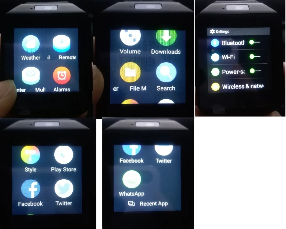 3G WIFI Smart Uhr 4 GB ROM Sport Facebook/Twitter/WhatsApp Internet QW09 Bluetooth Smartwatch 2,0 Kamera schrittzähler SIM Karte