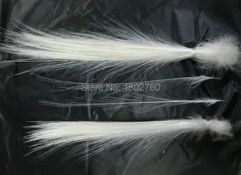 

100 PCS of rare natural white feather 14 to 16 inches / 35 to 40 centimeters beautiful feathers