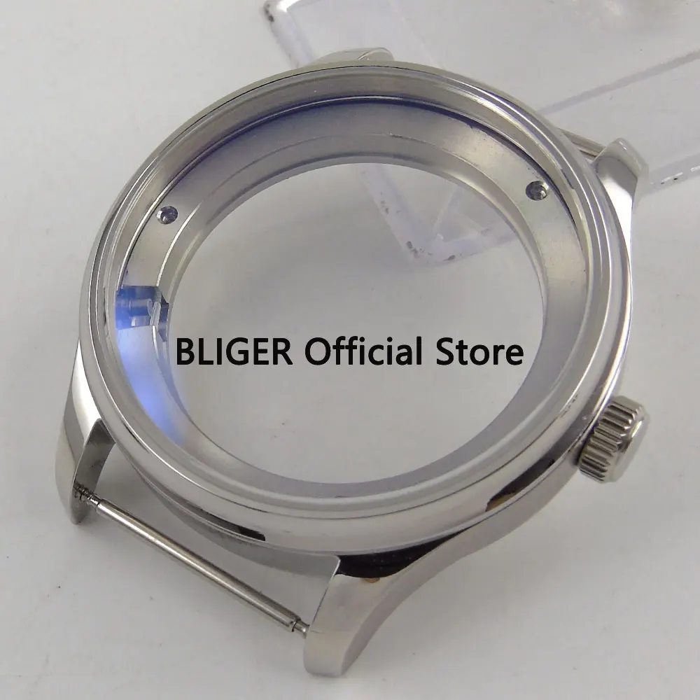 brushed watch case