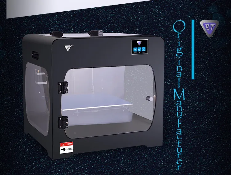 3d принтер Высокой Точности большого размера Настольный уровень стерео трехмерный двойной сопло 3D принтер домашняя машина