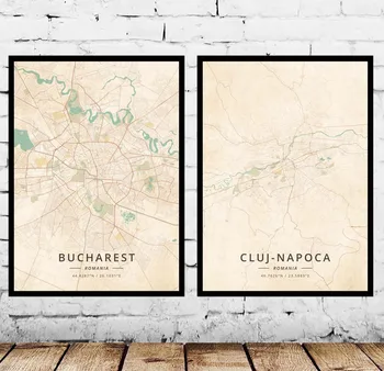 

Bucharest ClujNapoca Romania Poster