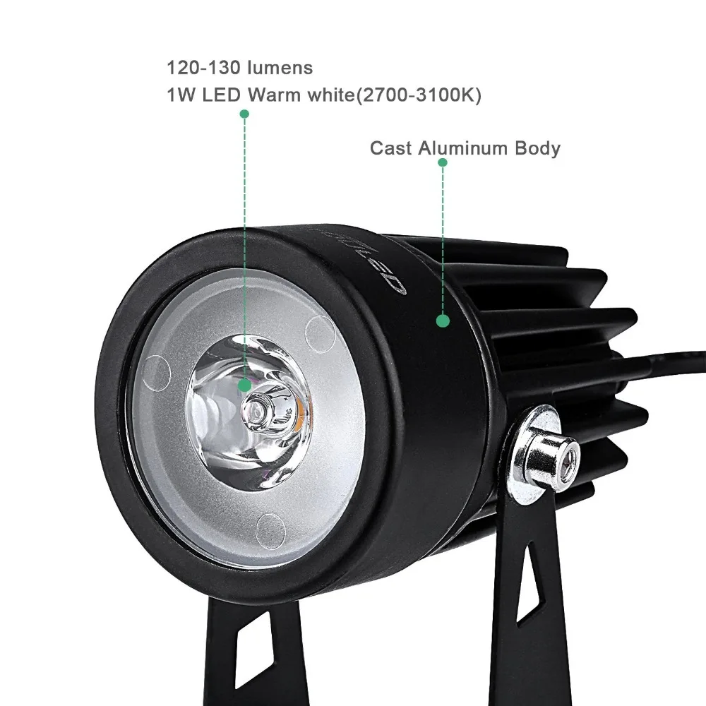 Solar à Prova Água ao ar Luzes de Parede Iluminação da Paisagem Off para Quintal Holofotes Energia Livre Solar Auto on - Jardim Caminho Calçada d' Luz 19 Da Paisagem Luz Solar Auto On Off