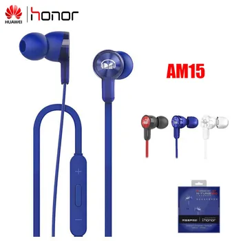 

Brand 100% Huawei Honor AM15 Wried Earphones for Huawei Honor 9 Mate 8/9 P10 N-tune 100 Headset With MIcrphones