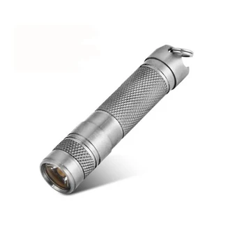 

AAA Titanium Alloy Magnet LED Flashlight Mini Key Ring Flashlight XP-G2 Tiny With Waterproof Ring Spare Emergency Flashlight
