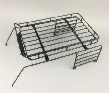 

Metal Rolling Roll Cage w/ Roof Rack Luggage Tray For 1/10 313mm Wrangler Rock Crawler RC Car Parts