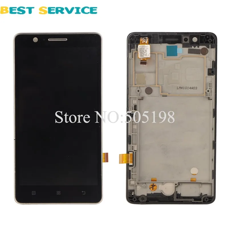 

For Lenovo A536 LCD Display +Touch Screen Assembly Digitizer with frame Replacement Free Shipping