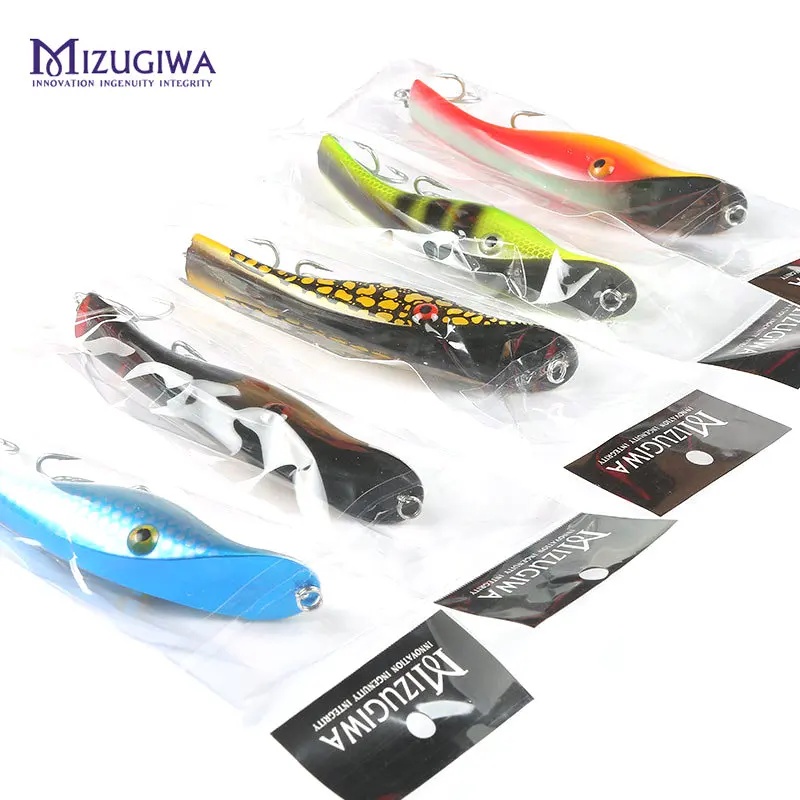 MIZUGIWA 5 шт. Zalt Musky Muskie редкий Джеркбейт + приманки для ловли щуки большой ВИБ Крючки