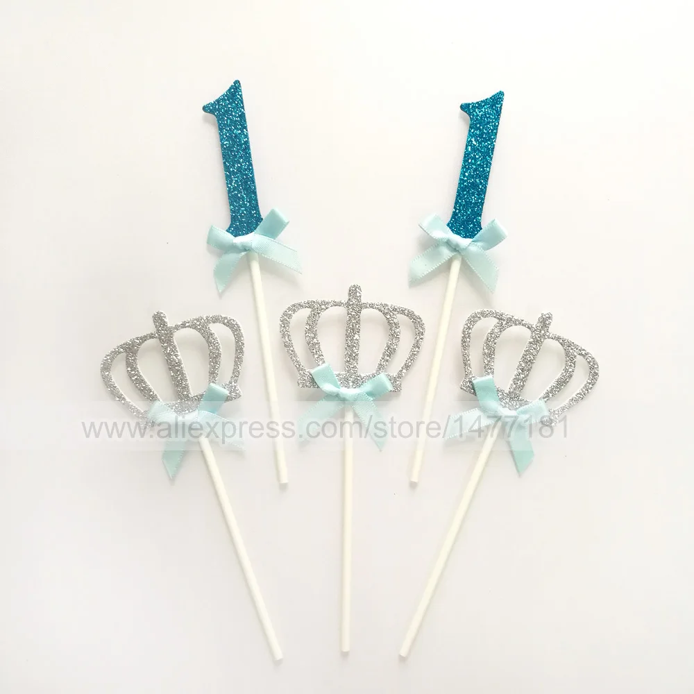 5 Number 1 cupcake picks the first birthday cupcake topper