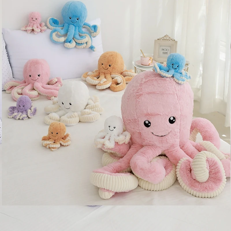 Hot 2019 New Cute Octopus Plush Toy Octopus Whale Dolls & Stuffed Toys Plush Sea Animal Toys For Children Xmas Gift Hot 2019 New Cute Octopus Plush Toy Octopus Whale Dolls & Stuffed Toys Plush Sea Animal Toys For Children Xmas Gift